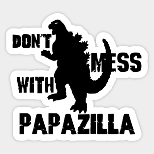 PapaZILLA Sticker